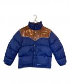 SUPREMEシュプリーム）の古着「Glitter Yoke Down Puffer Jacket」｜ネイビー