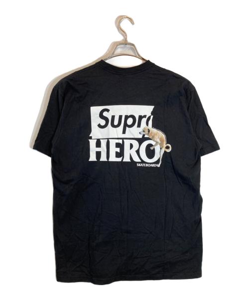 SUPREME（シュプリーム）Supreme (シュプリーム) ANTIHERO DOG TEE ブラック サイズ:Lの古着・服飾アイテム