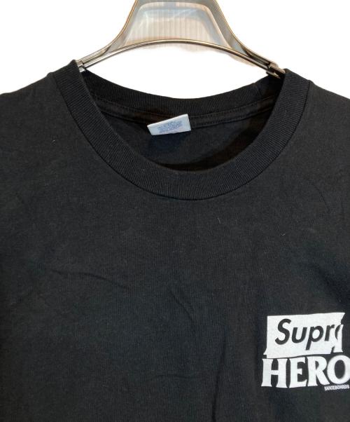 SUPREME（シュプリーム）Supreme (シュプリーム) ANTIHERO DOG TEE ブラック サイズ:Lの古着・服飾アイテム