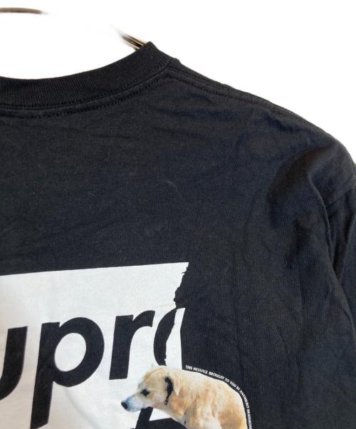 SUPREME（シュプリーム）Supreme (シュプリーム) ANTIHERO DOG TEE ブラック サイズ:Lの古着・服飾アイテム