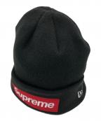 SUPREME×New Eraシュプリーム×ニューエラ）の古着「BOX LOGO BEANIE」｜ブラック