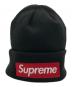 中古・古着 Supreme (シュプリーム) New Era (ニューエラ) BOX LOGO BEANIE ブラック サイズ:下記参照：9000円