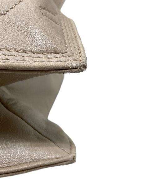 LOEWE（ロエベ）LOEWE (ロエベ) アナグラム ナッパアイレ レザー ハンドバッグ ベージュ サイズ:下記参照の古着・服飾アイテム