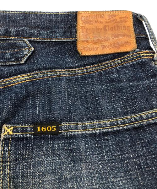 Trophy Clothing（トロフィークロージング）TROPHY CLOTHING (トロフィークロージング) Standard Dirt Denim インディゴ サイズ:38の古着・服飾アイテム