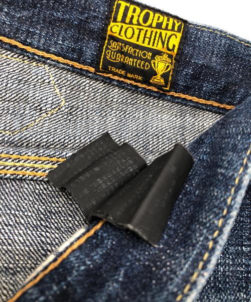 Trophy Clothing（トロフィークロージング）TROPHY CLOTHING (トロフィークロージング) Standard Dirt Denim インディゴ サイズ:38の古着・服飾アイテム