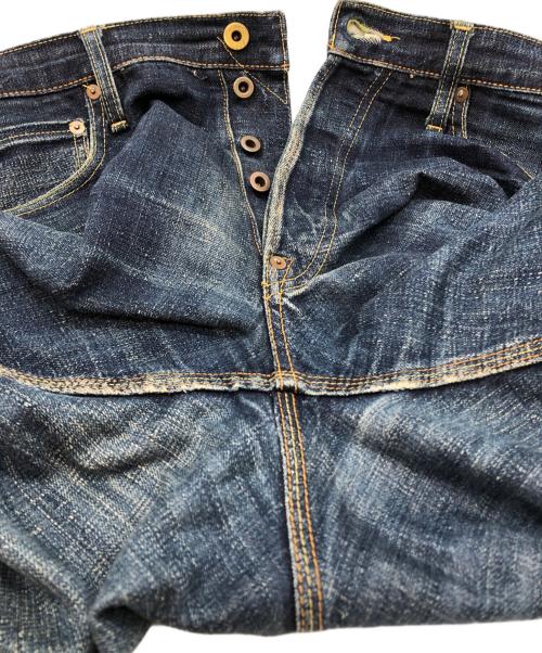 Trophy Clothing（トロフィークロージング）TROPHY CLOTHING (トロフィークロージング) Standard Dirt Denim インディゴ サイズ:38の古着・服飾アイテム