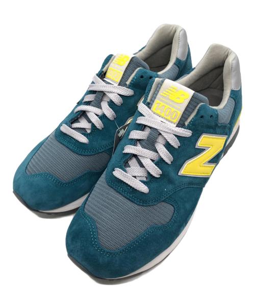 NEW BALANCE（ニューバランス）NEW BALANCE (ニューバランス) J.CREW (ジェイクルー) 別注ローカットスニーカー グリーン サイズ:28.5cm 未使用品の古着・服飾アイテム