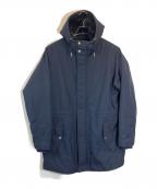 AMI Alexandre Mattiussiアミアレクサンドルマテュッシ）の古着「裏ボアナイロンコート」｜ネイビー