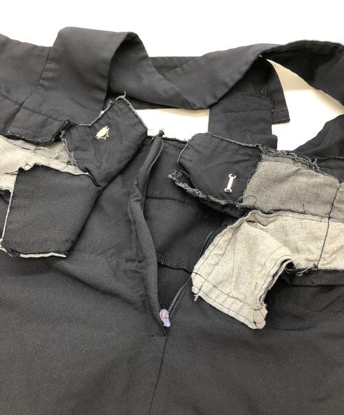 COMME des GARCONS（コムデギャルソン）COMME des GARCONS (コムデギャルソン) ポリ縮 ジャンパースカート ブラック サイズ:SIZE Sの古着・服飾アイテム