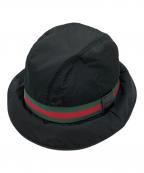 GUCCIグッチ）の古着「サファリハット」｜ブラック