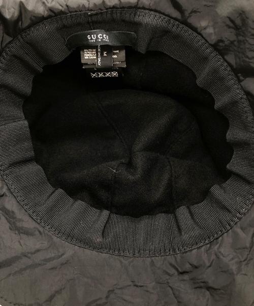 GUCCI（グッチ）GUCCI (グッチ) サファリハット ブラック サイズ:Mの古着・服飾アイテム