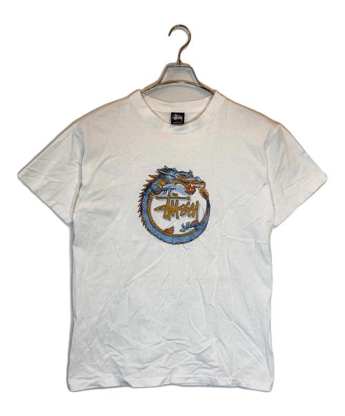 OLD STUSSY（オールドステューシー）OLD STUSSY (オールドステューシー) Dragon TEE ホワイト サイズ:SIZE Lの古着・服飾アイテム