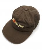 SOL soonerorlater×Chocolate Jesusスーナーオアレイター×チョコレートジーザス）の古着「5 Panel Cap」｜ブラウン