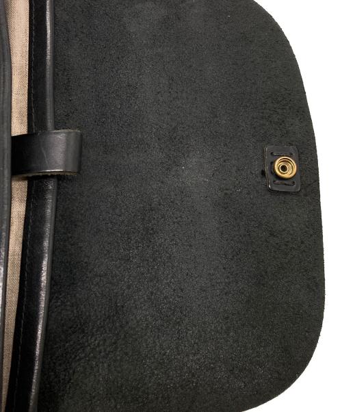 SLOW（スロウ）SLOW (スロウ) レザーショルダーバッグ ブラック サイズ:下記参照の古着・服飾アイテム