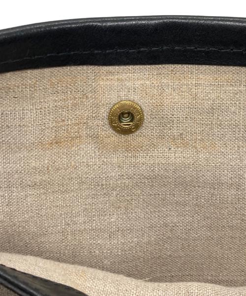 SLOW（スロウ）SLOW (スロウ) レザーショルダーバッグ ブラック サイズ:下記参照の古着・服飾アイテム