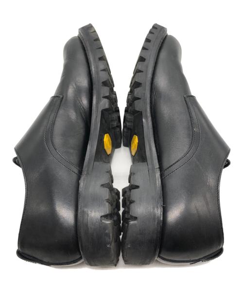 KIDS LOVE GAITE（キッズラブゲイト）KIDS LOVE GAITE (キッズラブゲイト) モンクストラップレザーシューズ ブラック サイズ:8の古着・服飾アイテム