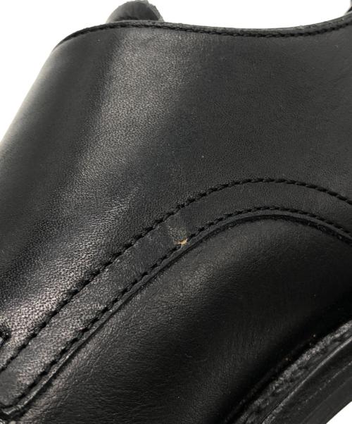 KIDS LOVE GAITE（キッズラブゲイト）KIDS LOVE GAITE (キッズラブゲイト) モンクストラップレザーシューズ ブラック サイズ:8の古着・服飾アイテム