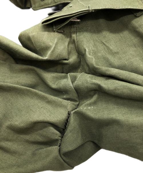 US ARMY（ユーエスアーミー）US ARMY (ユーエスアーミー) デッキオーバーオール カーキ サイズ:SIZE Mの古着・服飾アイテム