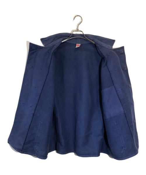 rofa（ロファー）ROFA (ロファー) ダブルモールスキンジャケット ブルー サイズ:SIZE 52の古着・服飾アイテム