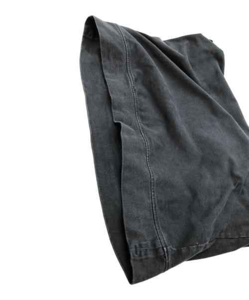 STONE ISLAND（ストーンアイランド）STONE ISLAND (ストーンアイランド) ガーメントダイ スウェット ロンT ブラック サイズ:SIZE Mの古着・服飾アイテム