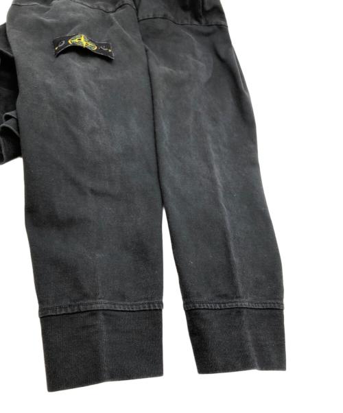 STONE ISLAND（ストーンアイランド）STONE ISLAND (ストーンアイランド) ガーメントダイ スウェット ロンT ブラック サイズ:SIZE Mの古着・服飾アイテム