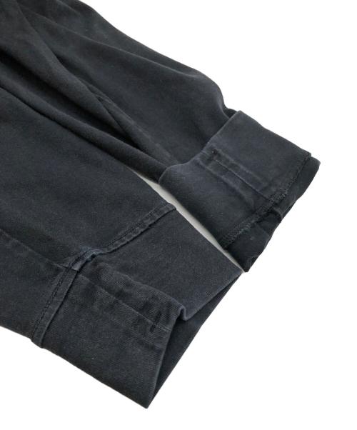 STONE ISLAND（ストーンアイランド）STONE ISLAND (ストーンアイランド) ガーメントダイ スウェット ロンT ブラック サイズ:SIZE Mの古着・服飾アイテム