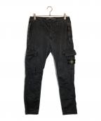 STONE ISLANDストーンアイランド）の古着「スリムフィット カーゴパンツ」｜ブラック