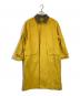 BANANA REPUBLIC（バナナリパブリック）の古着「キャンバス比翼コート」｜イエロー