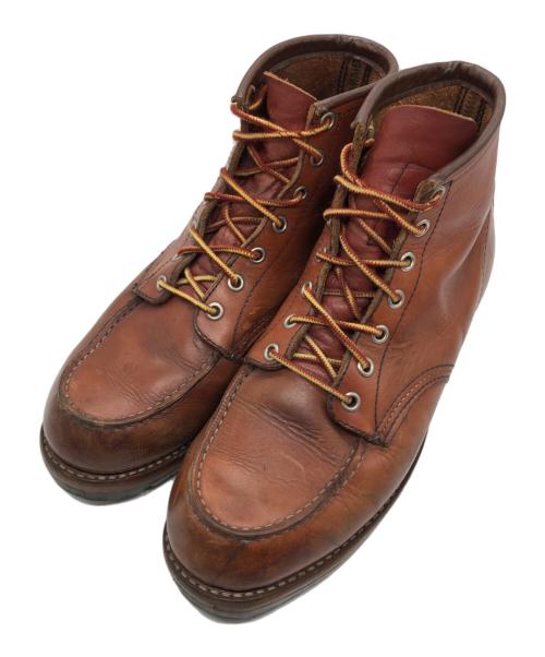 RED WING（レッドウィング）RED WING (レッドウィング) MOC TOE IRISH SETTER 8131 ブラウン サイズ:US9 1/2の古着・服飾アイテム