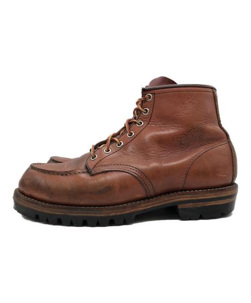 RED WING（レッドウィング）RED WING (レッドウィング) MOC TOE IRISH SETTER 8131 ブラウン サイズ:US9 1/2の古着・服飾アイテム