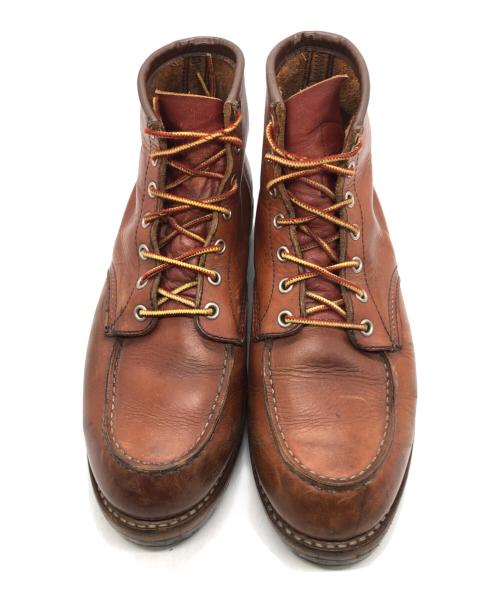 RED WING（レッドウィング）RED WING (レッドウィング) MOC TOE IRISH SETTER 8131 ブラウン サイズ:US9 1/2の古着・服飾アイテム