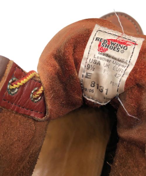 RED WING（レッドウィング）RED WING (レッドウィング) MOC TOE IRISH SETTER 8131 ブラウン サイズ:US9 1/2の古着・服飾アイテム