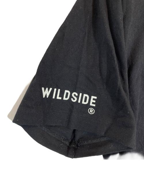 WILDSIDE YOHJI YAMAMOTO（ワイルドサイド ヨウジ ヤマモト）WILDSIDE YOHJI YAMAMOTO (ワイルドサイド ヨウジ ヤマモト) Sapporo Draft Beer Black Label Collaboration T-shirt ブラック サイズ:4の古着・服飾アイテム