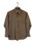 JOHN SMEDLEY（ジョンスメドレー）の古着「ウールシャツ」｜ブラウン
