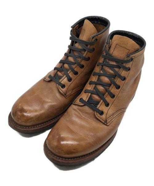 RED WING（レッドウィング）RED WING (レッドウィング) ベックマン レースアップブーツ ブラウン サイズ:US7の古着・服飾アイテム