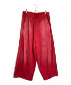 Needlesニードルズ）の古着「Darts H.D. Sweat Pant - French Terry」｜レッド