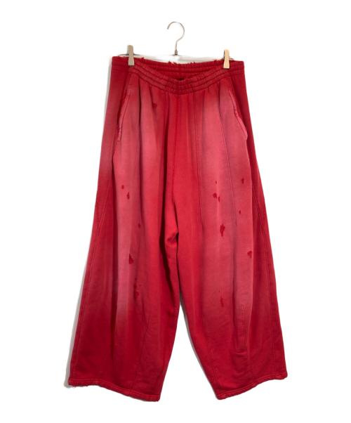 Needles（ニードルズ）Needles (ニードルズ) Darts H.D. Sweat Pant - French Terry レッド サイズ:SIZE Lの古着・服飾アイテム