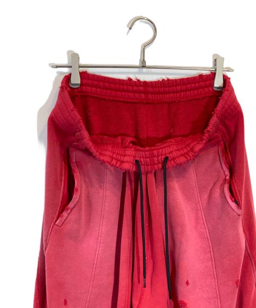 Needles（ニードルズ）Needles (ニードルズ) Darts H.D. Sweat Pant - French Terry レッド サイズ:SIZE Lの古着・服飾アイテム