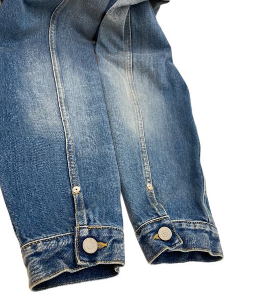 Maison Margiela（メゾンマルジェラ）Maison Margiela (メゾンマルジェラ) デストロイデニムジャケット ブルー サイズ:SIZE 50の古着・服飾アイテム