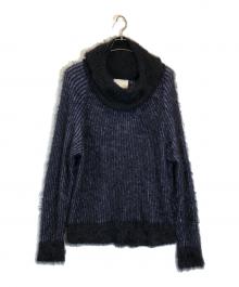 ORIMI（オリミ）の古着「モヘアニット セーター」｜パープル