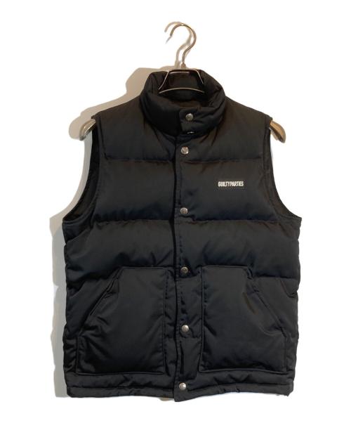 WACKO MARIA（ワコマリア）WACKO MARIA (ワコマリア) ダウンベスト ブラック サイズ:SIZE Mの古着・服飾アイテム