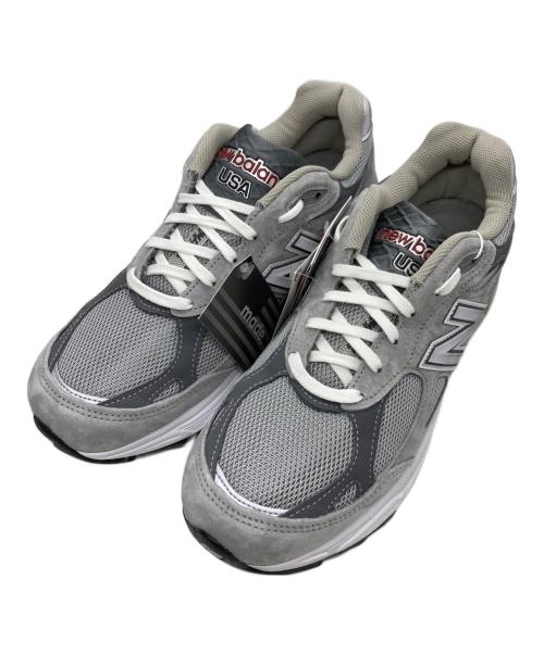 NEW BALANCE（ニューバランス）NEW BALANCE (ニューバランス) MADE in US 990v3 グレー サイズ:SIZE US 8の古着・服飾アイテム