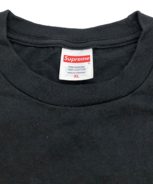 SUPREME（シュプリーム）SUPREME (シュプリーム) TAPE TEE ブラック サイズ:XLの古着・服飾アイテム