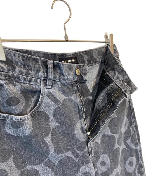 marimekko（マリメッコ）marimekko (マリメッコ) MARIDENIM BARREL UNIKKO ブラック サイズ:無しの古着・服飾アイテム