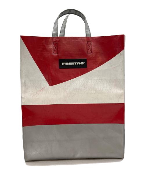 FREITAG（フライターグ）FREITAG (フライターグ) トートバッグ ホワイト×レッドの古着・服飾アイテム