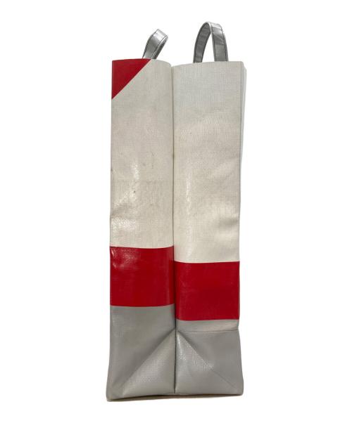 FREITAG（フライターグ）FREITAG (フライターグ) トートバッグ ホワイト×レッドの古着・服飾アイテム