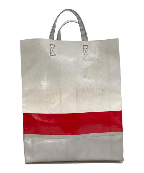 FREITAG（フライターグ）FREITAG (フライターグ) トートバッグ ホワイト×レッドの古着・服飾アイテム