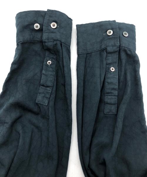 confect（コンフェクト）CONFECT (コンフェクト) ボイルジャガードバギー長袖シャツ ネイビー サイズ:Fの古着・服飾アイテム