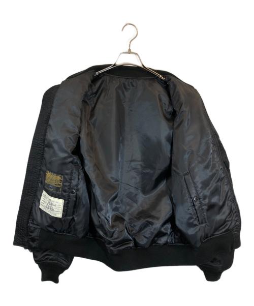 AVIREX（アヴィレックス）AVIREX (アヴィレックス) フライトジャケット ブラック サイズ:SIZE XLの古着・服飾アイテム