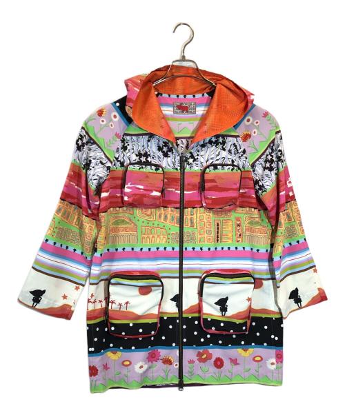 OLLEBOREBLA（アルベロベロ）OLLEBOREBLA (アルベロベロ) ナイロンパーカー マルチカラー サイズ:下記参照の古着・服飾アイテム